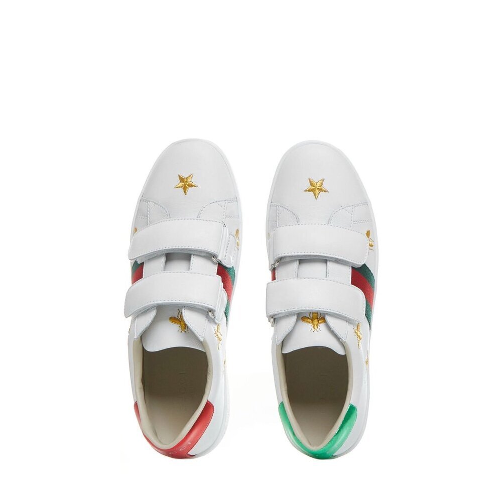 NIB Gucci Junior Ace Sneakers Size 35 - Picture 3 of 10